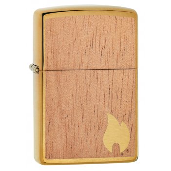  zippo woodchuck   brushed brass, //, 