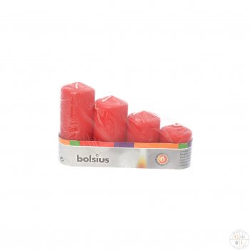  130/50, 111/50, 90/50, 60/40 bolsius  (4 )