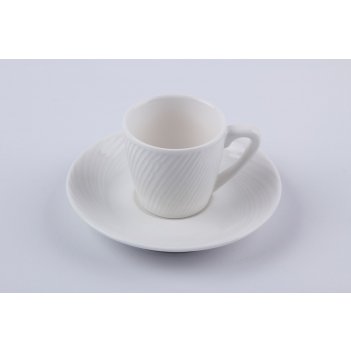 Alumilite coffee cup 0,64 ltr and saucer