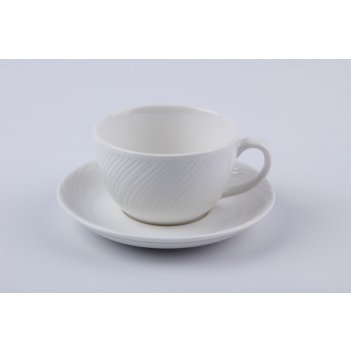 ALUMILITE TEA CUP AND SAUCER 340 C