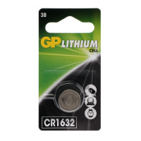   GP, CR1632-1BL, 3, , 1 .