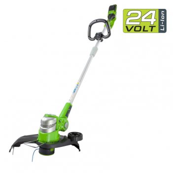   30  greenworks 24v g24lt30m deluxe,  