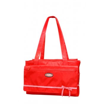 - foogo large diaper  fashion bag in red