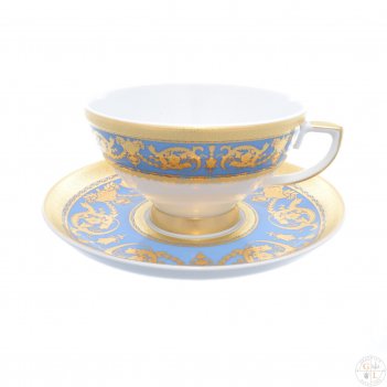    falkenporzellan imperial blue gold 220 (6 )