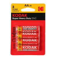  kodak extra heavy duty, aa, r6-4bl, 1.5, , 4 .