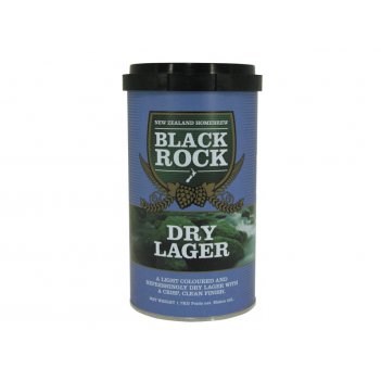   black rock dry lager    