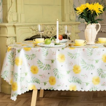   ellow flowers 145110 , 100% /