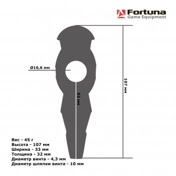  fortuna 09874-rblk   