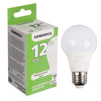  generica a60, 12 , , 4000 , e27, 230 , ll-a60-12-230-40-e27-g