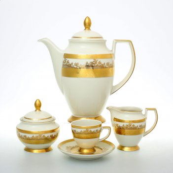    6  falkenporzellan cream gold 17 