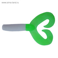  helios credo double tail white & green, 7.5 , 7 . (hs-12-016)