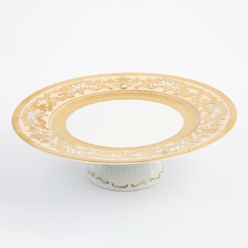      falkenporzellan alena 3d creme gold constanza 3