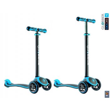 Y-scoo rt globber my free titanium neon blue   