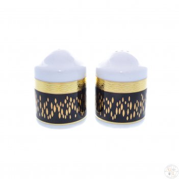 / falkenporzellan rialto black gold