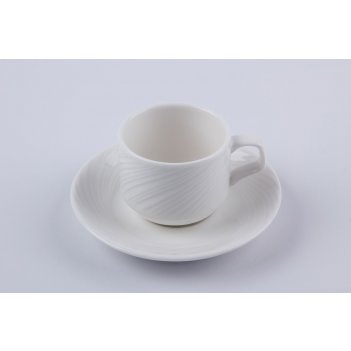 Alumilite coffee cup 0,75 ltr and saucer