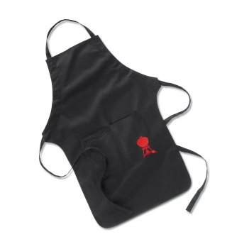    weber black barbecue apron  