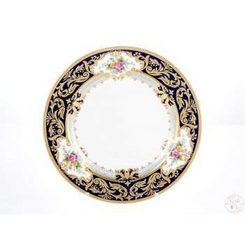   falkenporzellan opal cobalt gold 28(6 )