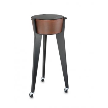  icon corten con gambe legno nero