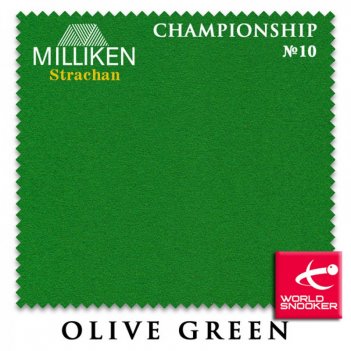  milliken strachan snooker 10 championship 191 olive green