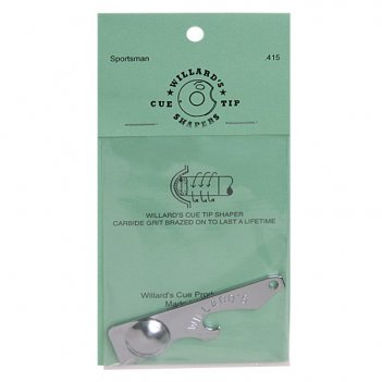     willard`s cue tip shapers sportsmans 415