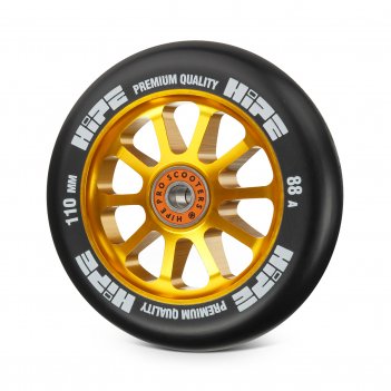  hipe 10spoke 110mm gold/black