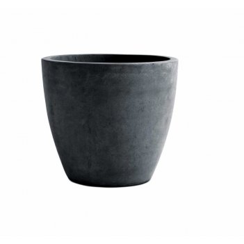  keter beton planter round dark l,  