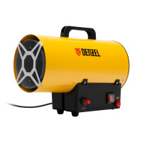 Газовая тепловая пушка ghg-15, 15 квт, 500 м3/ч, пропан-бутан denzel