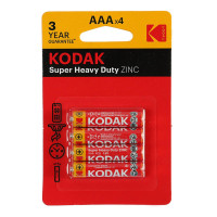   kodak extra heavy duty, aaa, r03-4bl, 1.5, , 4 .