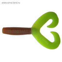  helios credo double tail rusty gold & lime, 7.5 , 7 . (hs-12-017)