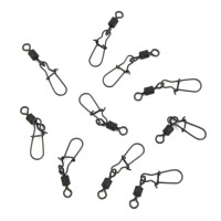    namazu pro rolling ribbed swivel, carbon,  3. test-57 