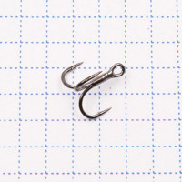  koi slender round treble,  14 int,  bn, , 5 .