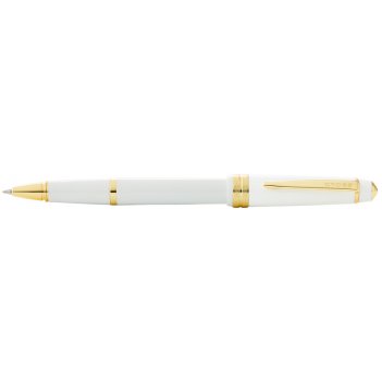 - cross bailey light polished white resin and gold tone