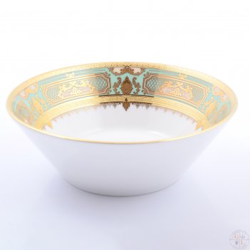   falkenporzellan donna seladon gold 14(6 )
