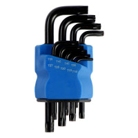    black, TORX Tamper, CrV, TT10 - TT50, 9 .