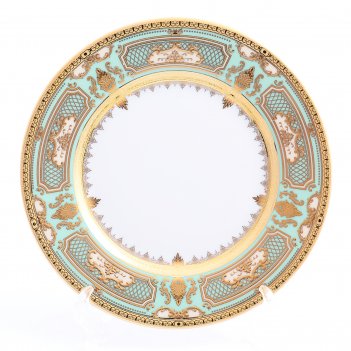   falkenporzellan donna seladon gold 17(6 )
