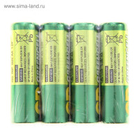  gp greencell extra heavy duty, aa, r6-4s, 1.5, , 4 .