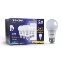   Tokov Electric, E27, 12 , 6500 ,   