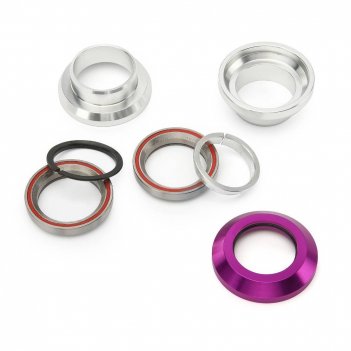   fox  1 1/8 silver/purple