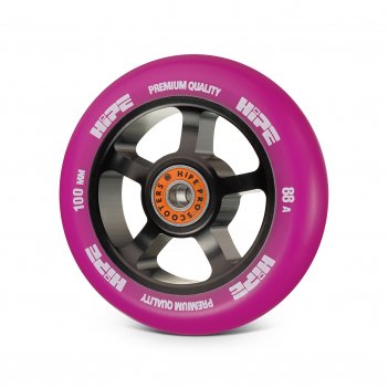  hipe 5spoke 100mm black/purple