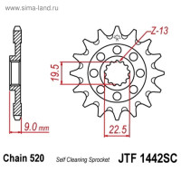   jtf1442-13sc, f1442-13sc, jt sprockets,  520, 13 