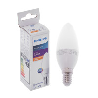   philips ecohome candle 827, e14, 5 , 2700 , 500 , 