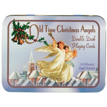  old time christmas angels deluxe double bridge deck