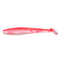  yaman pro flatter shad, 7.6 ,  #27-red white,  6 .
