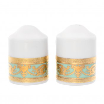 / falkenporzellan imperia seladon gold (2 )