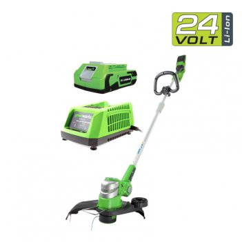   30  greenworks 24v g24lt30m deluxe, c   , 