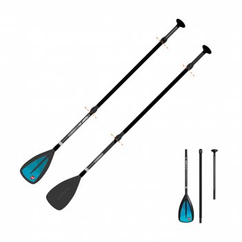  sup   red paddle 2018 alloy-nylon (3 piece) pus