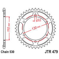  , jt sprockets r479-45,  530, 45 