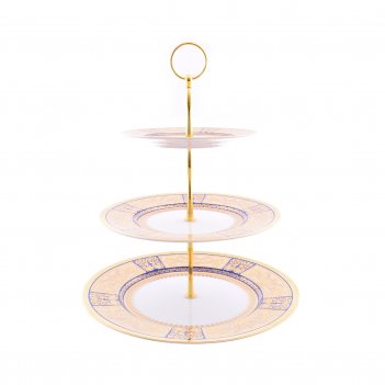  () 3  diadem blue creme gold