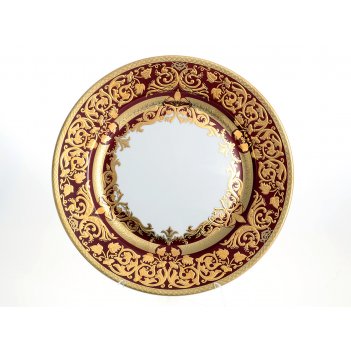   falkenporzellan natalia bordeaux gold 32 