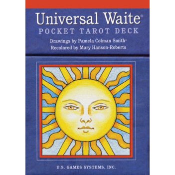  : universal waite pocket tarot deck